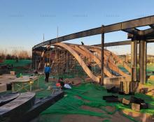 千樹承建河北園博園木結(jié)構(gòu)建筑在建中，敬請期待成品！
